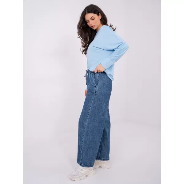  Dámské kalhoty SUBLEVEL D80038BB62627M327 DARK BLUE 