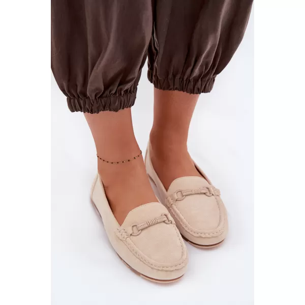  Dámské mokasíny BOTO 6358 BEIGE 