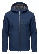 Pánská softshellová bunda OMBRE C581 NAVY BLUE