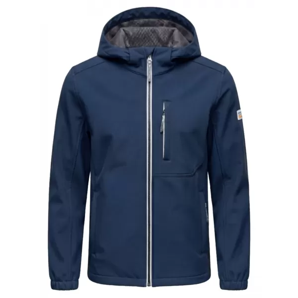  Pánská softshellová bunda OMBRE C581 NAVY BLUE 