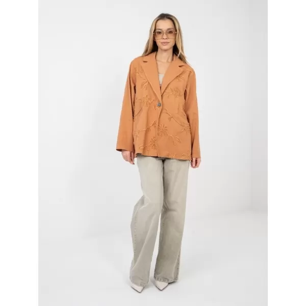  Dámská bunda RUE PARIS IT-MA-FL9992.97 DARK ORANGE 