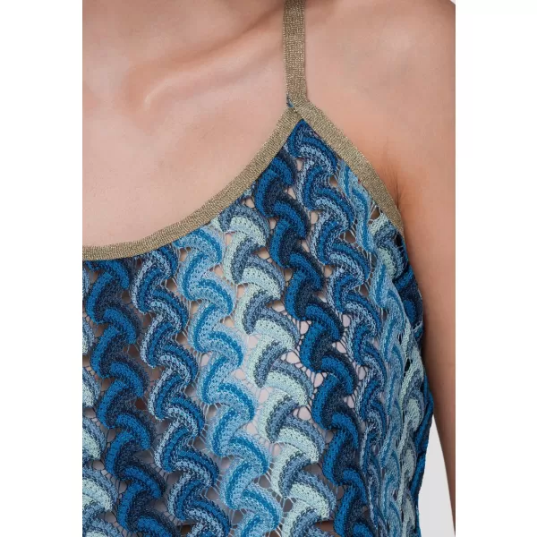  Dámská blůza OMBRE OW-TS-E0068 BLUE 
