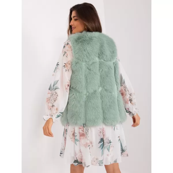  Dámská vesta WOOL FASHION ITALIA AT-KZ-2375.00P PISTACHIO 