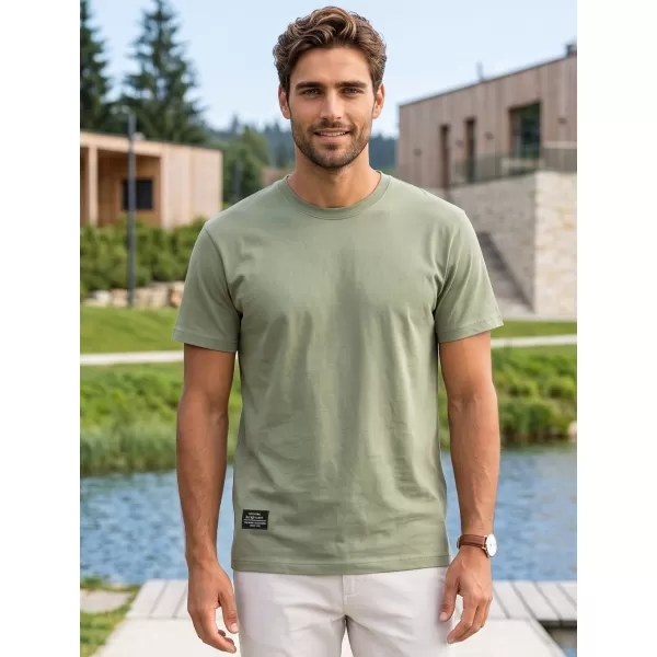  Pánské triko ALTISPORT NP/ALMST20001 MILITARY GREEN 