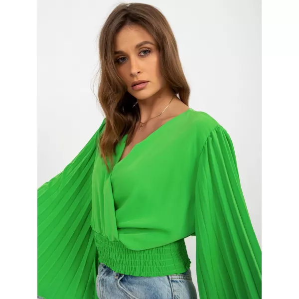  Dámská halenka ITALY MODA DHJ-BZ-16503.30X BRIGHT GREEN 