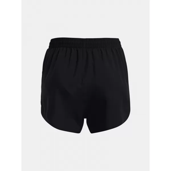  Dámské kraťasy UNDER ARMOUR UA FLY BY 3'' SHORTS 1382853-001 ČERNÁ 
