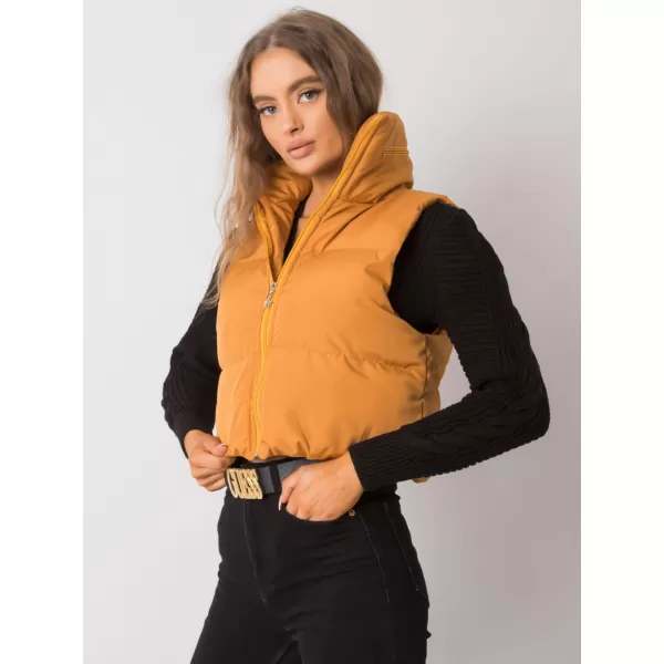  Dámská vesta EX MODA EM-KZ-898.30 DARK YELLOW 