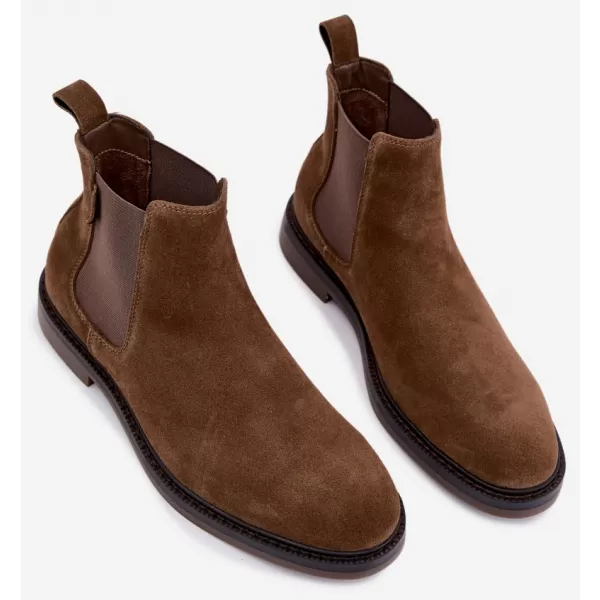  Pánské boty BIG STAR SHOES UU174277 BROWN/BEIGE SHADOWS 
