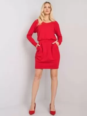 Dámské šaty RUE PARIS RV-SK-6037.18X RED