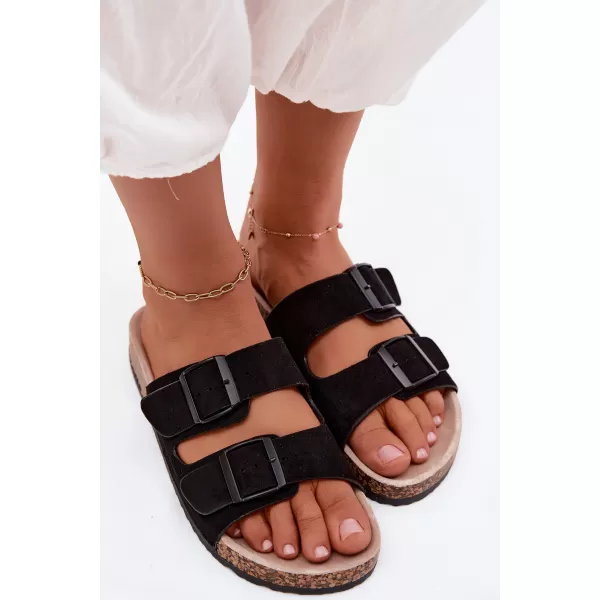  Dámské pantofle BOTO 26DZ21-107 BLACK 