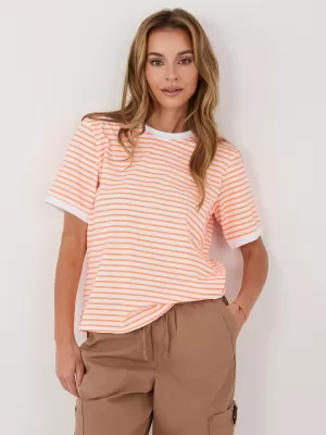 Dámské tričko RUE PARIS IT-TS-20881.85 WHITE