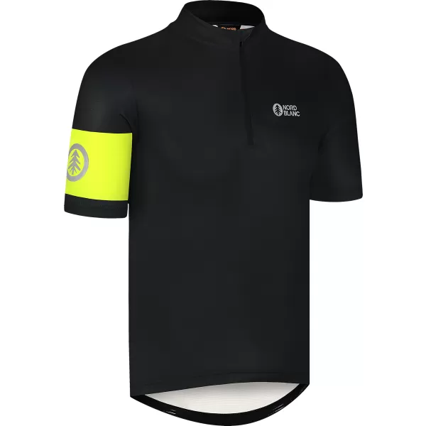  Pánský cyklo dres NORDBLANC CAMEL NBSMF8079 ČERNÁ 