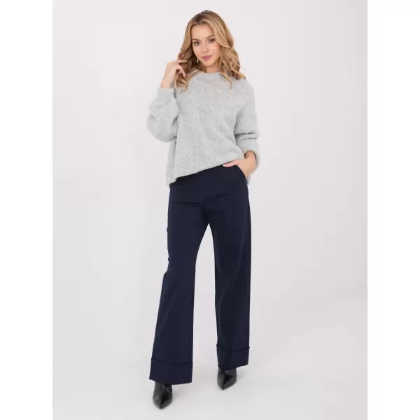  Dámské kalhoty RUE PARIS IT-SP-FL9877.64 NAVY 