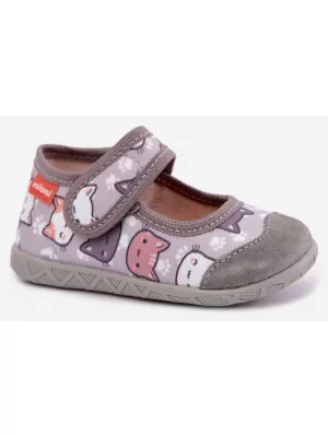 Dětské bačkory MILAMI 111/BR-34 GREY