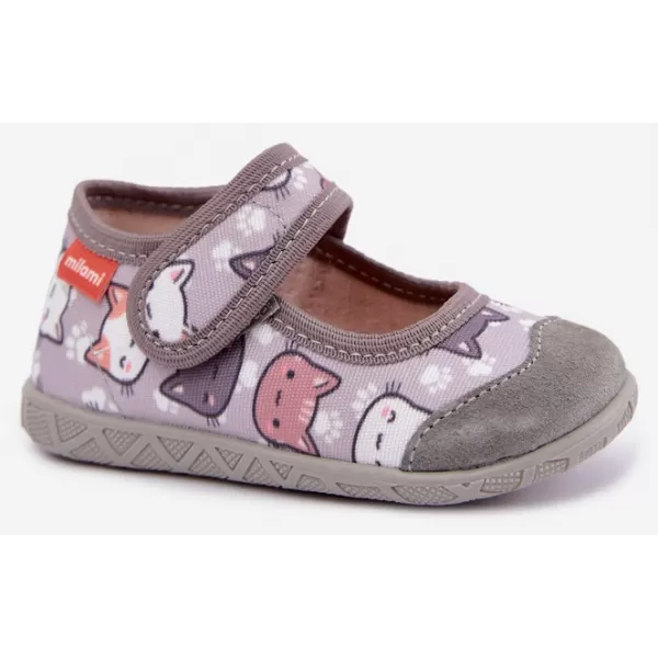  Dětské bačkory MILAMI 111/BR-34 GREY 