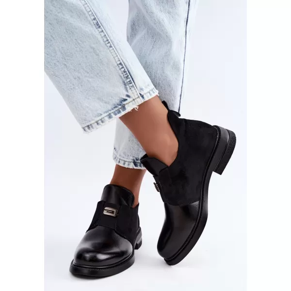  Dámské kotníkové boty VINCEZA 58679 BLACK 