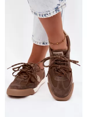 Dámské tenisky BIG STAR SHOES UU274002 BROWN/BEIGE
