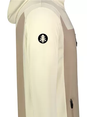 Pánská powerfleece mikina NORDBLANC SPRAWL NBSFM8333 BÉŽOVÁ