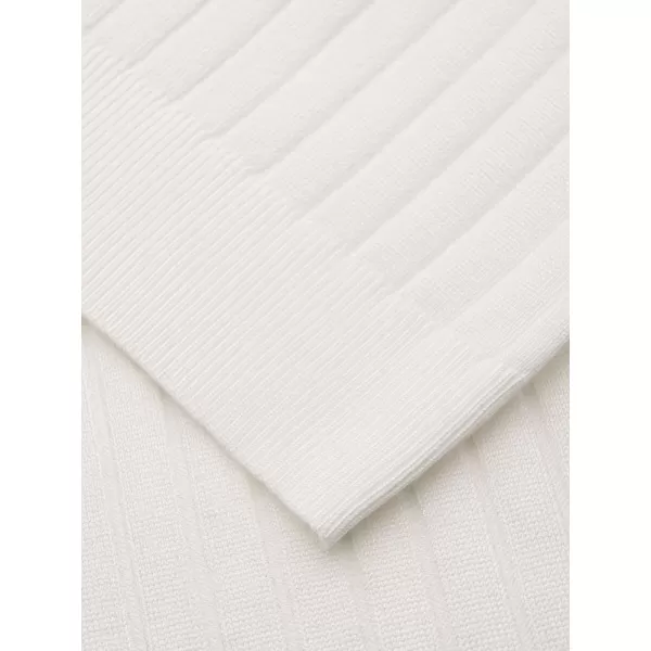  Pánské triko s límečkem OMBRE OM-POSS-0169 BROKEN WHITE 