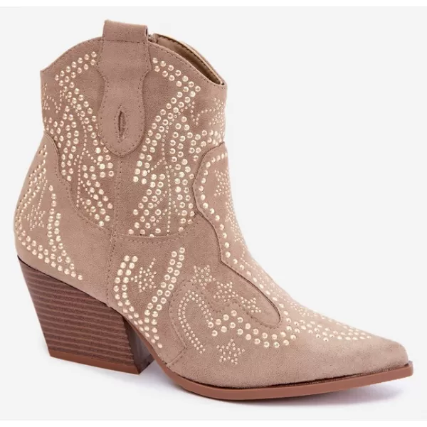  Dámské boty BOTO 9676A KHAKI 