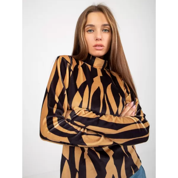  Dámská halenka RUE PARIS RP-BZ-8187-1.02X CAMEL 