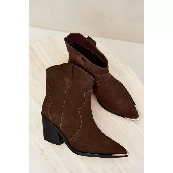  Dámské kozačky BOTO 6397/A BROWN 