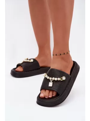 Dámské pantofle BOTO 56160 BLACK