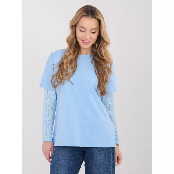  Dámské triko ITALY MODA MI-BZ-4227.61 LIGHT BLUE 