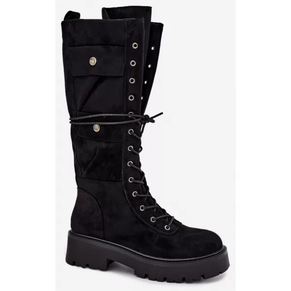  Dámské kozačky BOTO LQ-180 BLACK 