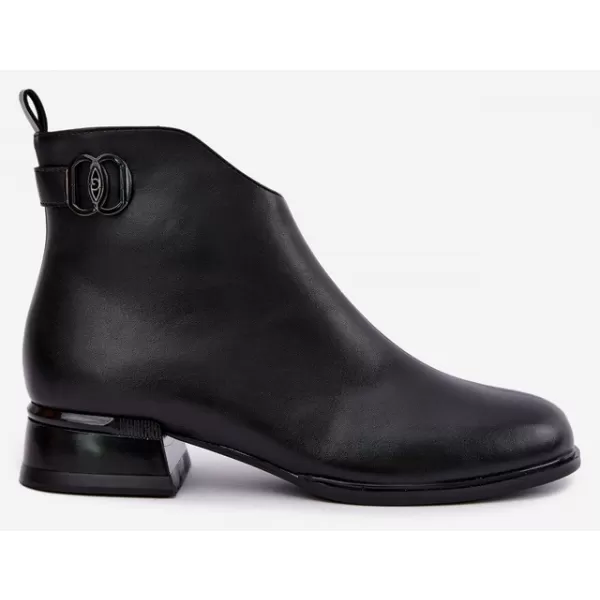  Dámské kotníkové boty VINCEZA 58692 BLACK 