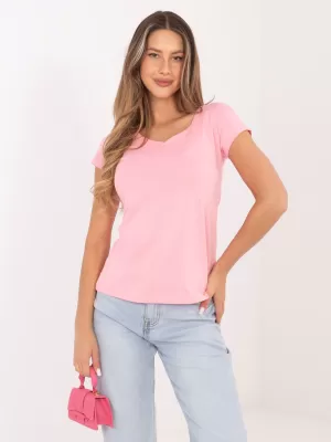 Dámská halenka RUE PARIS RV-BZ-A1267.08 BRIGHT PINK