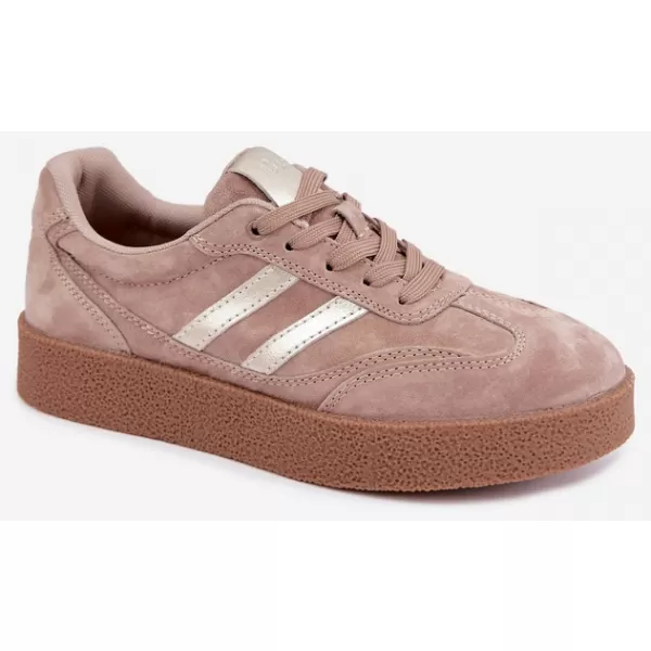  Dámské tenisky D&A LR62-7107 BROWN 