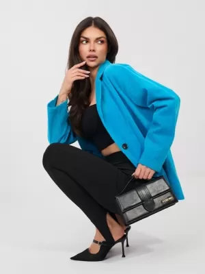 Dámská bunda RUE PARIS IT-MA-FL9958.90 BLUE