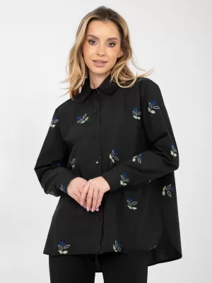 Dámská košile LAKERTA LK-KS-510154.90 BLACK