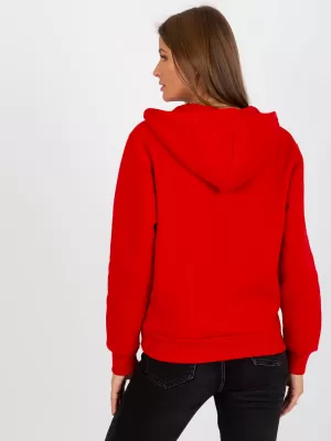 Dámská mikina RUE PARIS CT-BL-F-621087.06 RED