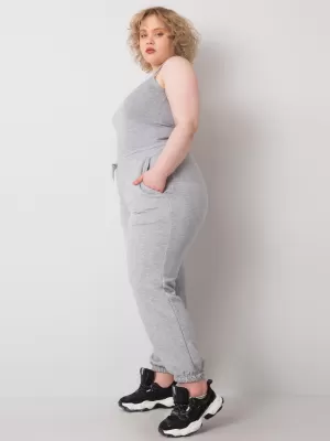 Dámské tepláky BASIC FEEL GOOD RV-DR-6331.86 GRAY