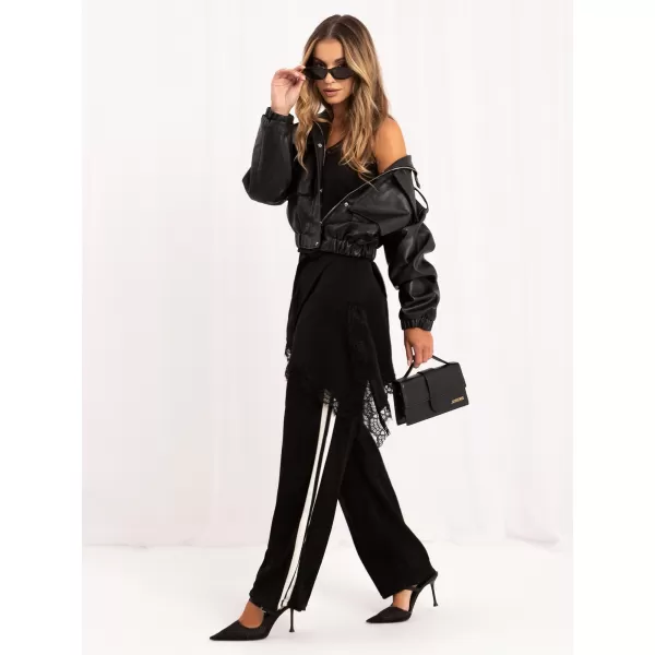  Dámské kalhoty ITALY MODA IR-SP-YV2821.02 BLACK 