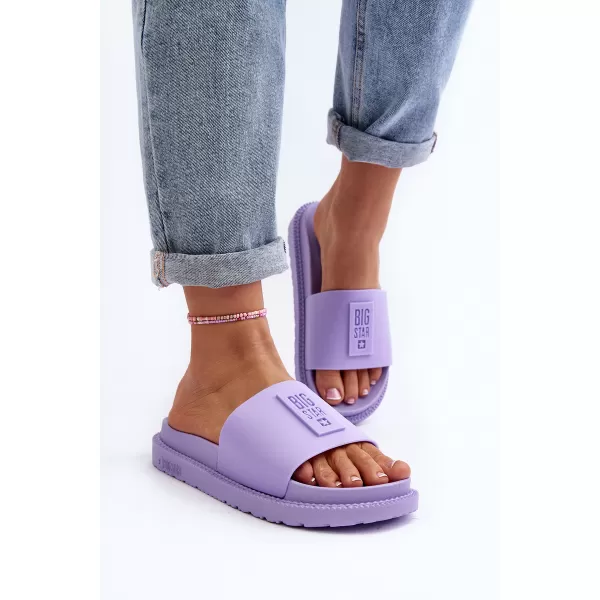  Dámské pantofle BIG STAR SHOES LL274426 VIOLET 