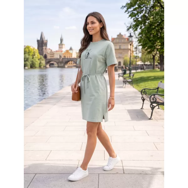  Dámské šaty ALTISPORT ALW091816 SAGE 