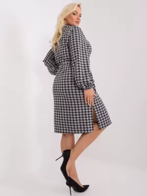 Dámské šaty LAKERTA LK-SK-509476.28P GRAY-BLACK