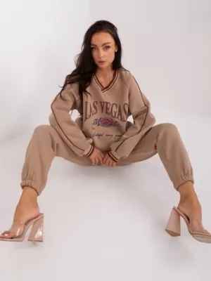 Dámský set EX MODA EM-KMPL-769.19X DARK BEIGE