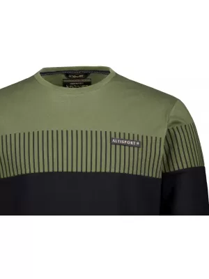 Pánské triko ALTISPORT IGGY MILITARY