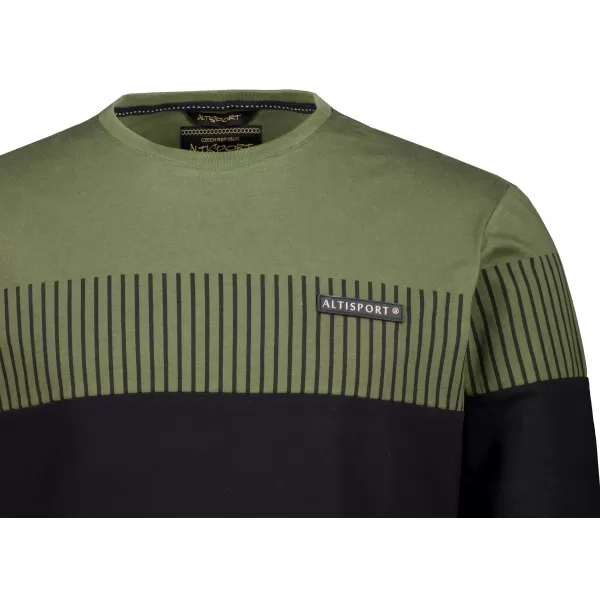  Pánské triko ALTISPORT IGGY MILITARY 