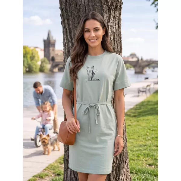  Dámské šaty ALTISPORT ALW091816 SAGE 