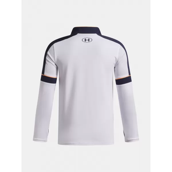  Chalepcká mikina UNDER ARMOUR UA B CHALLENGER TRAINING QZ 6004080-100 BÍLÁ 
