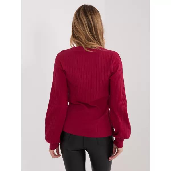 Dámská halenka RUE PARIS RV-BZ-A1051.96 BURGUNDY 