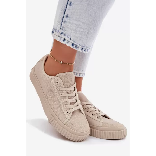  Dámské tenisky BIG STAR SHOES TT274106 BEIGE 