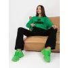 Dámská mikina RUE PARIS RV-BL-8076.13 GREEN