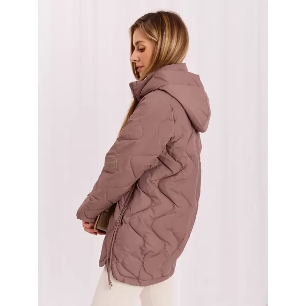 Dámská bunda FACTORY PRICE MBM-KR-2319.32 BROWN 