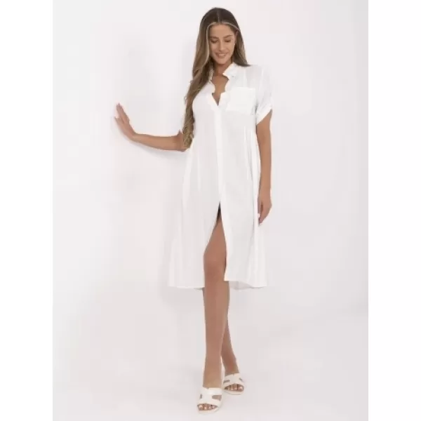  Dámské šaty ITALY MODA MI-SK-A2275.09 ECRU 
